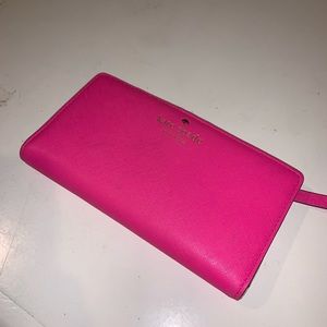 HOT PINK KATE SPADE WALLET